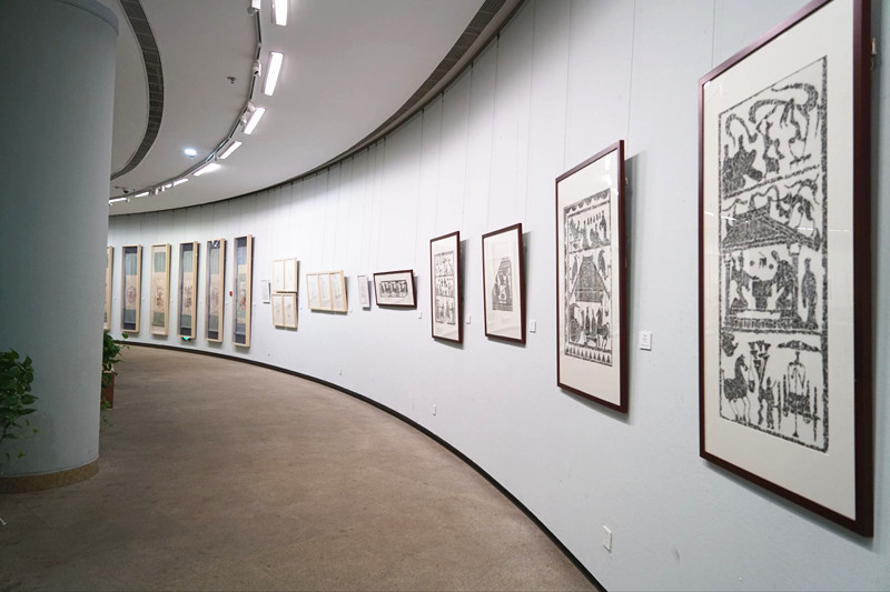 "行远及众"中国水印版画文献展在陕西省美术博物馆展出